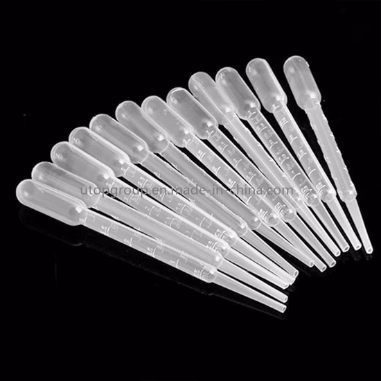 Transparent Sterile Disposable Pipette Plastic Dropper Micro Pasteur 3ml Transfer Pipettes
